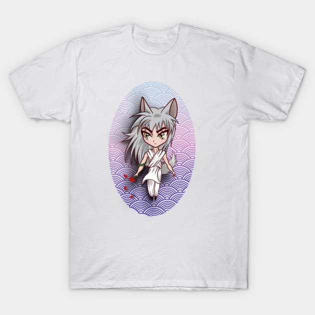 Chibi Kurama fox T-Shirt by The art of Kai